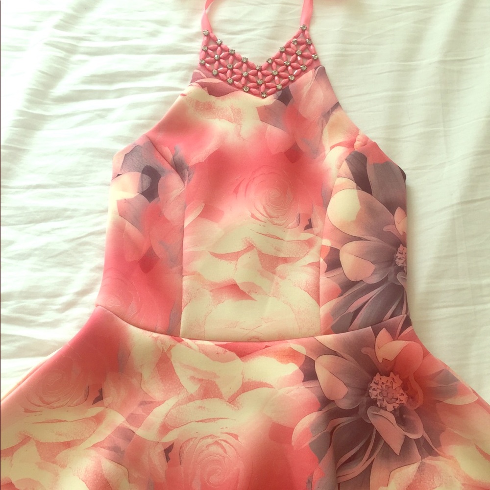 Pink Floral Top